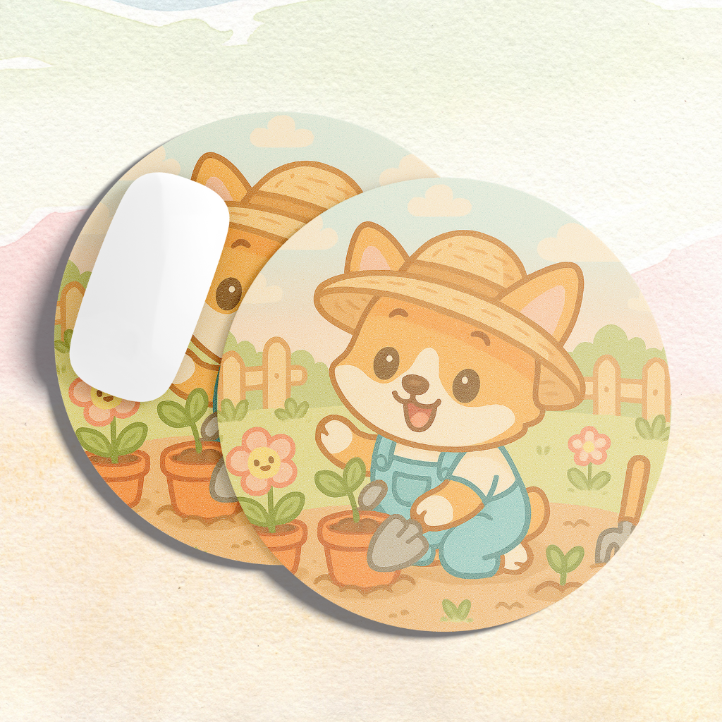 Mousepad | Corgi Granjerito