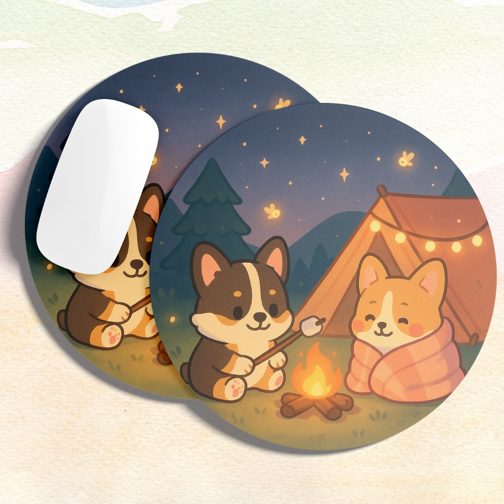 Mousepad | Aventuras de Corgis