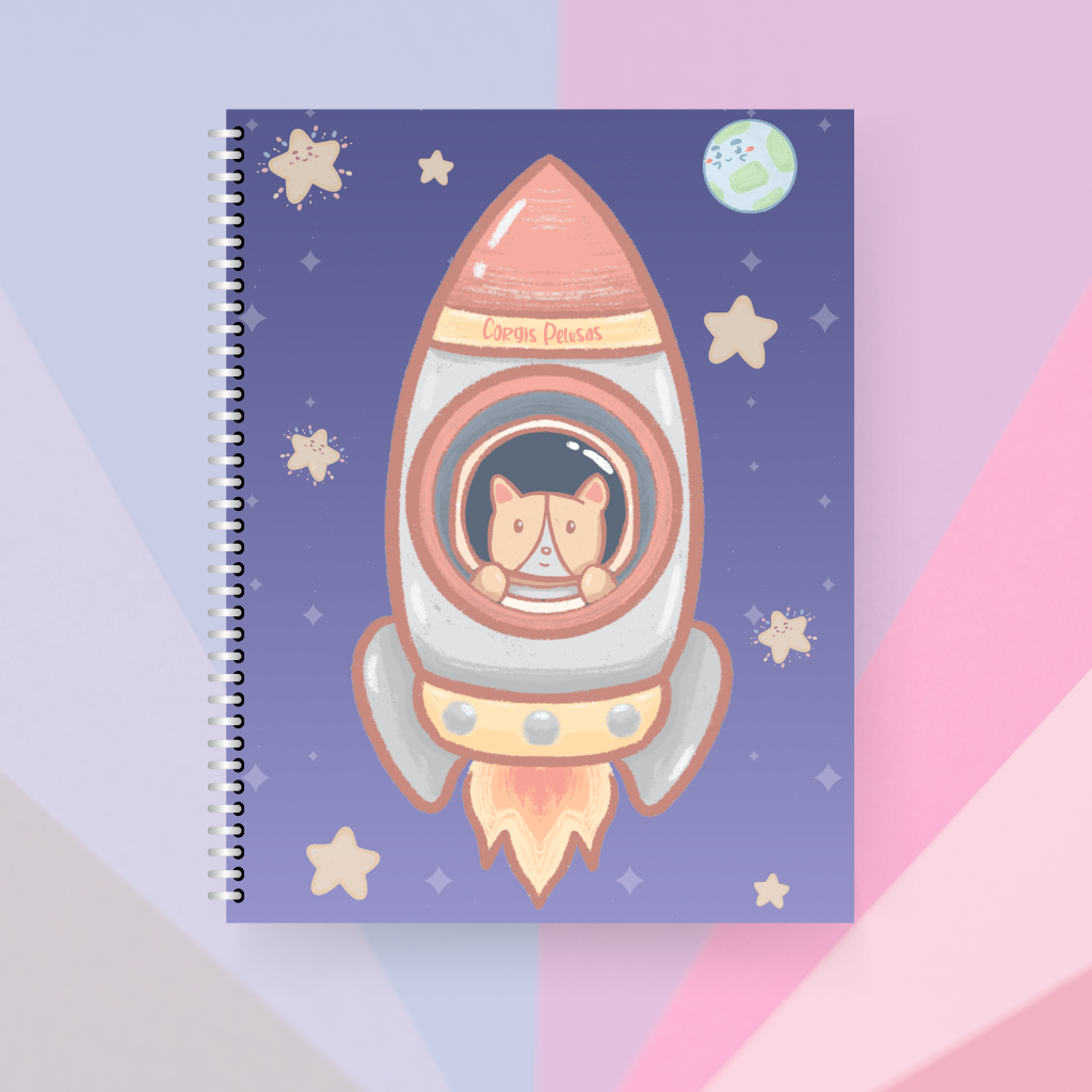 Libreta | Corgi Astronauta