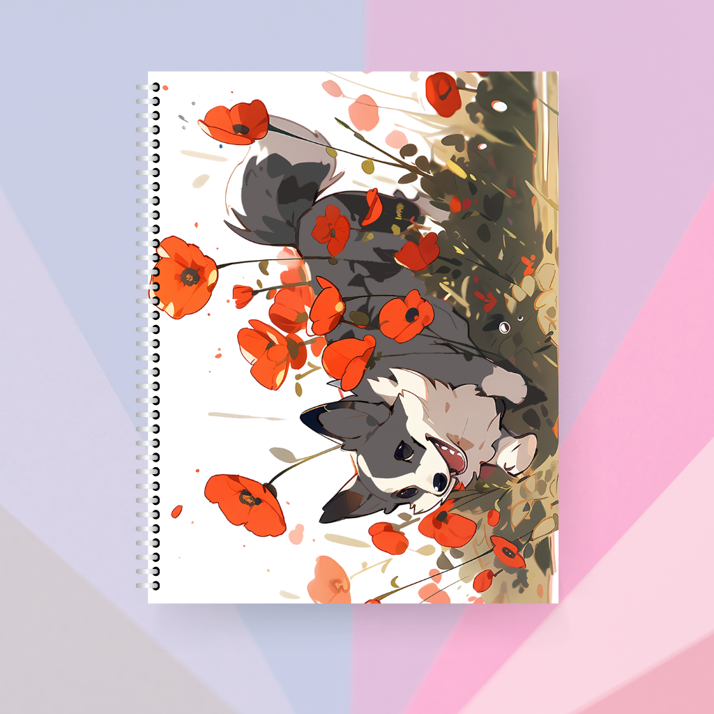 Libreta |  Flores y Travesuras