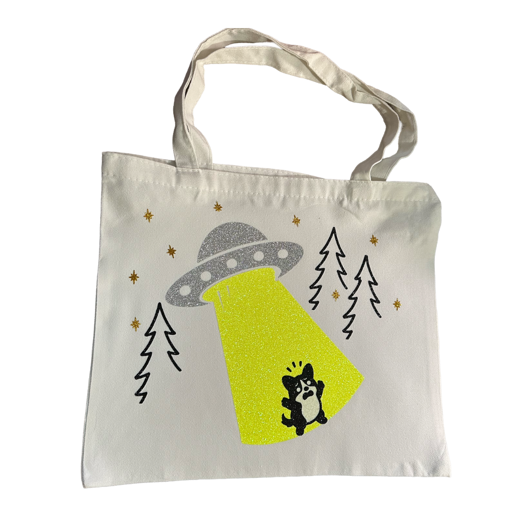 Tote Bag | Corgi abducido