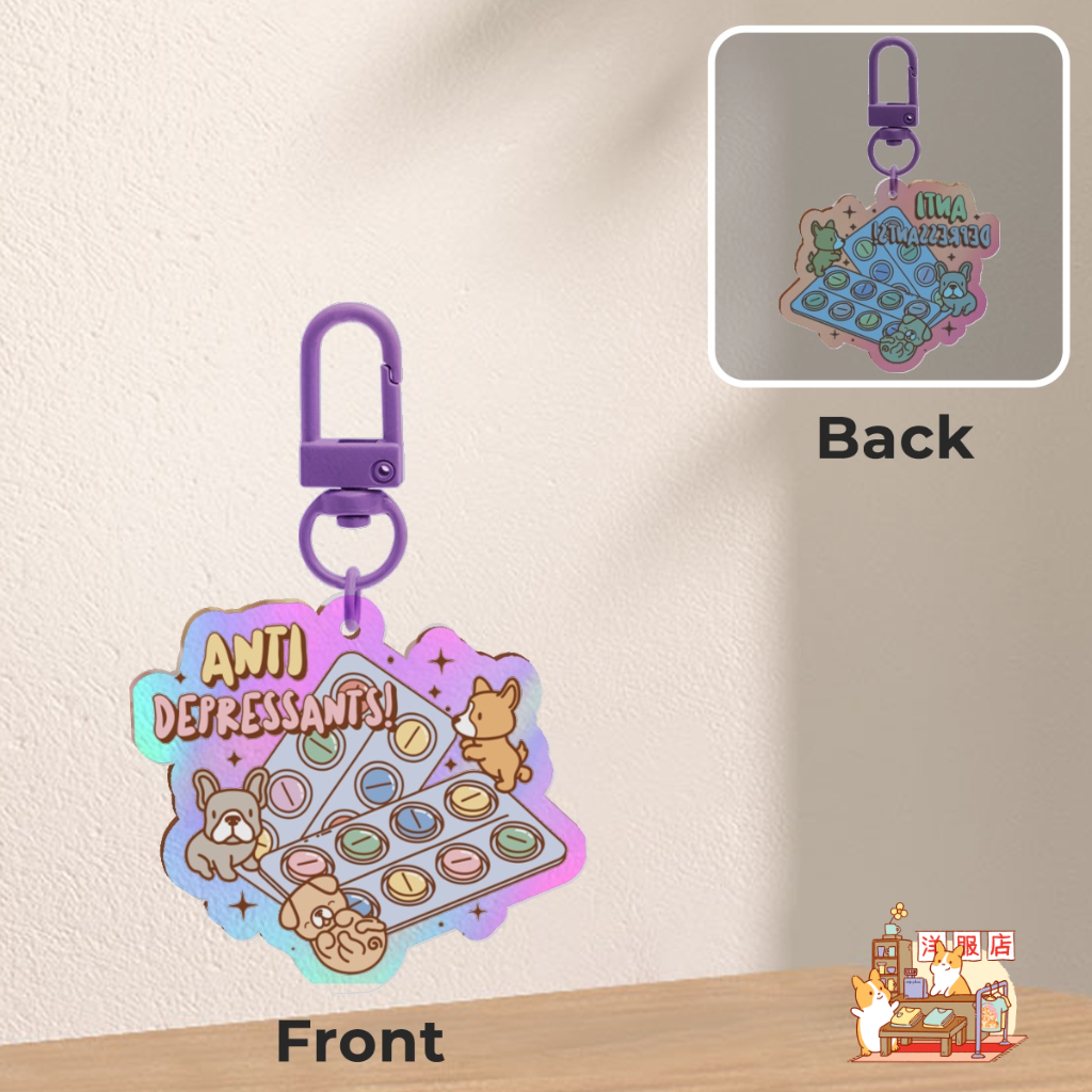 Llavero | Anti Depressants