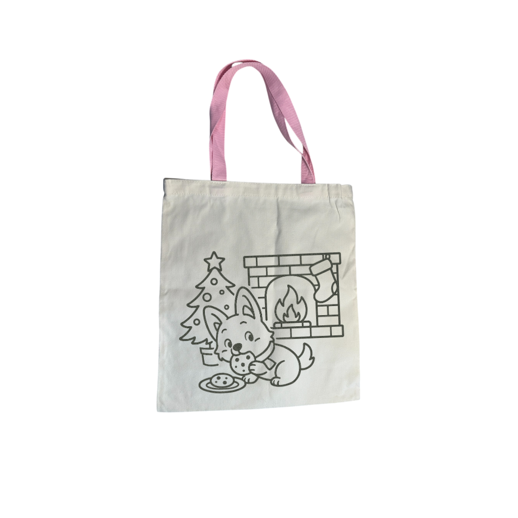 Tote Bag | Corgi robando galletas