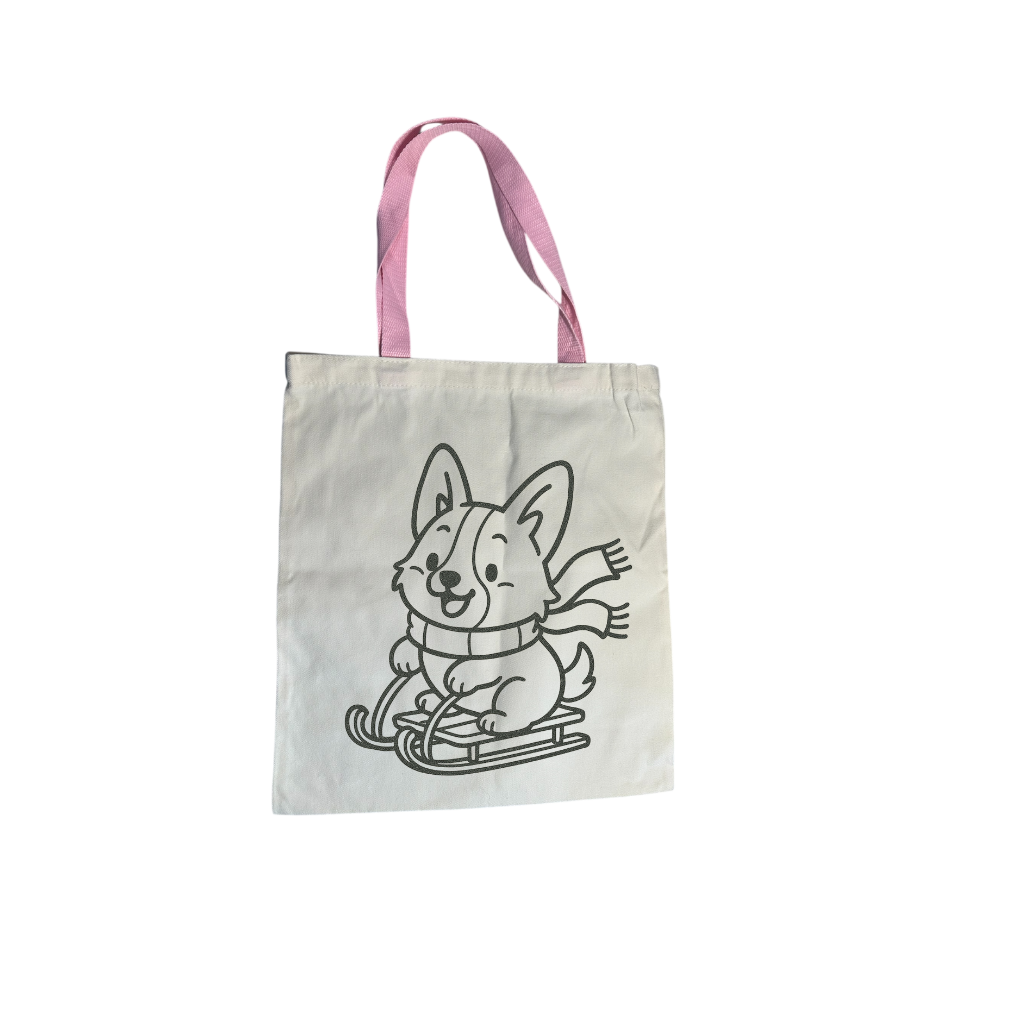 Tote Bag | Trineo de corgi