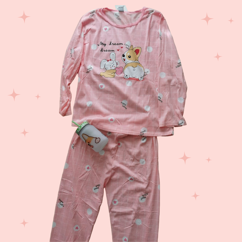 Pijama de Mujer de Corgi Rosa