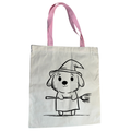 Tote Bag | Perrito Brujita con Escoba