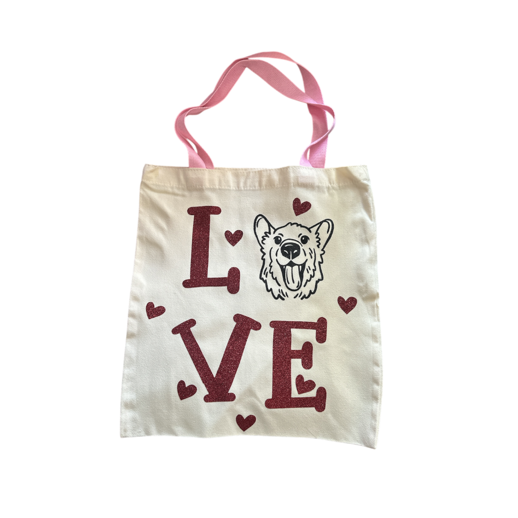 Tote Bag | Corgi Love