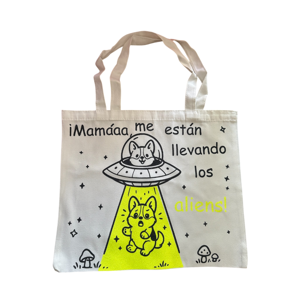 Tote Bag | mamá me estan llevando