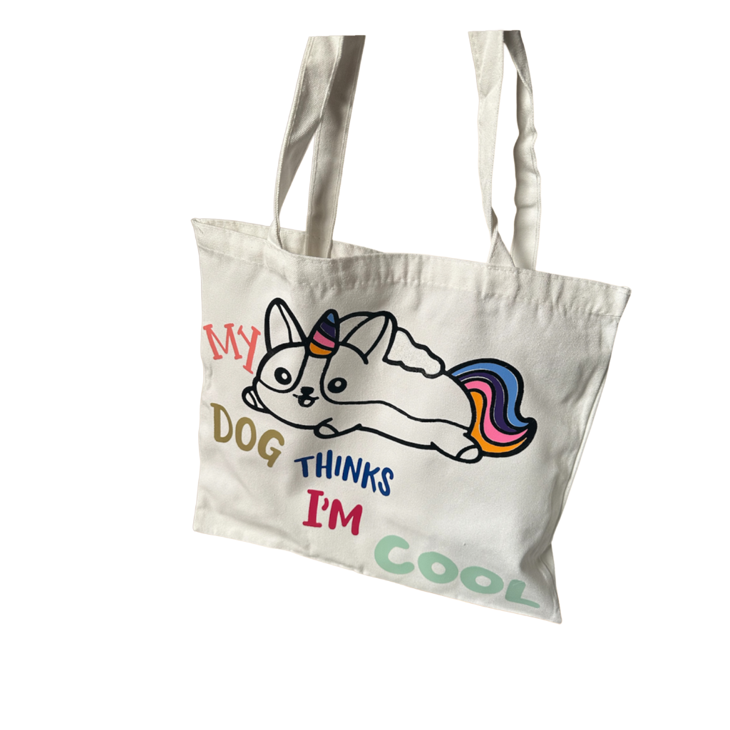 Tote Bag | My dog thinks I’m cool