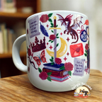 Taza de Fantasia y dragones