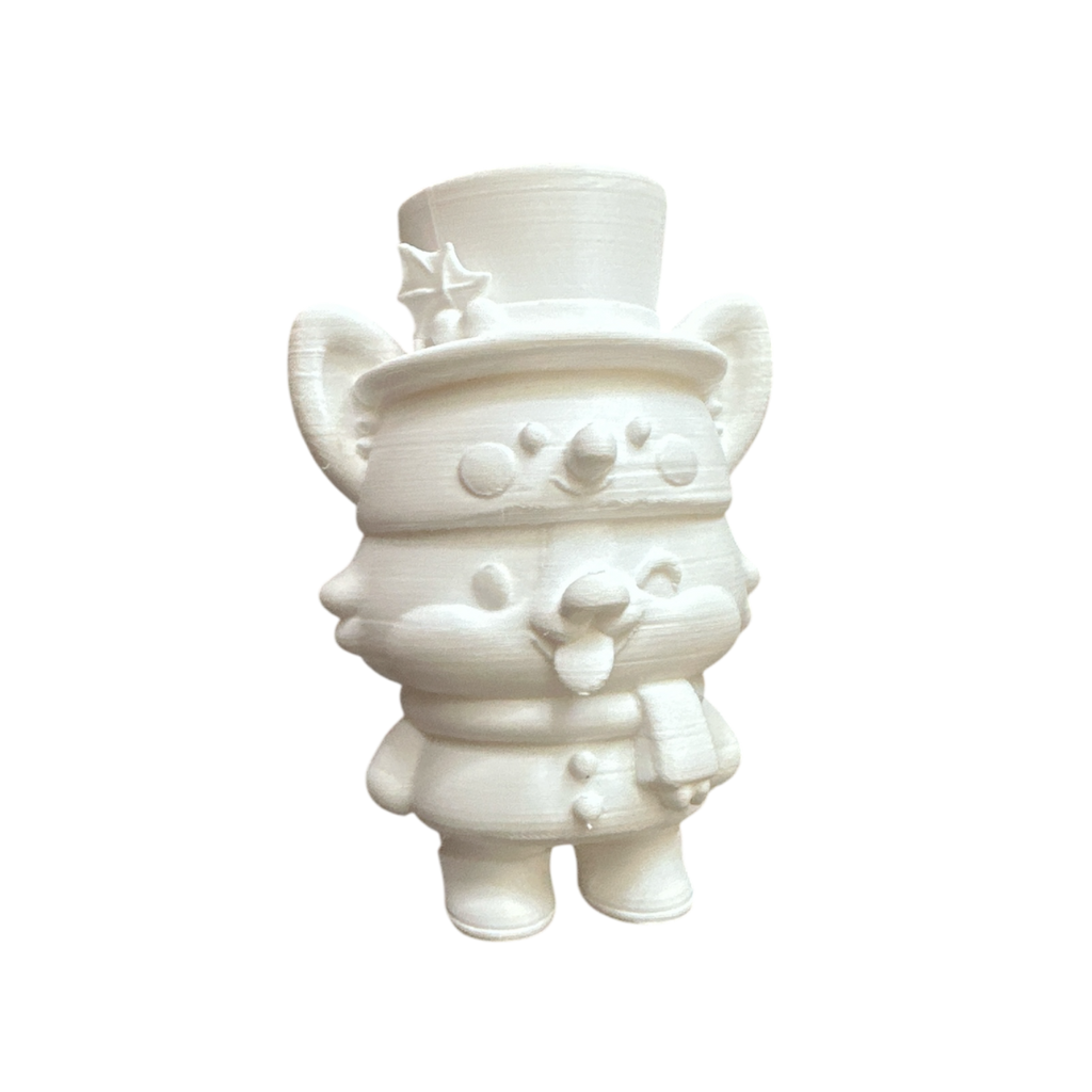 Figura para pintar |  Corgi Muñeco de Nieve