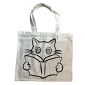 Tote Bag Gatito Lector - Modelo 02
