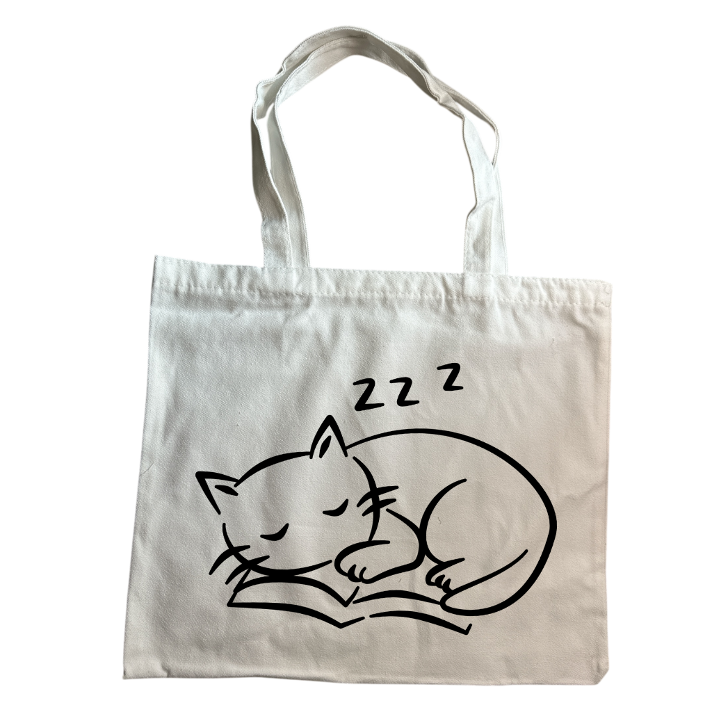 Tote Bag Gatito Lector - Modelo 05