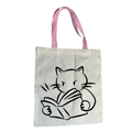 Tote Bag Gatito Lector - Modelo 08
