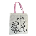 Tote Bag Gatito Lector - Modelo 09