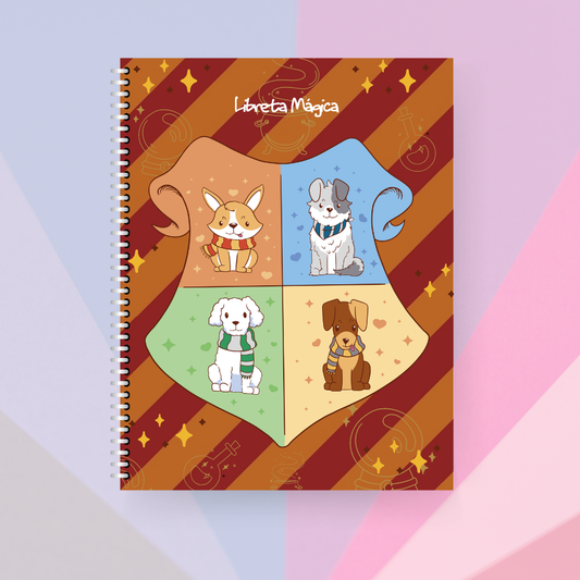 Libreta | Casas Perrunas de Harry Potter