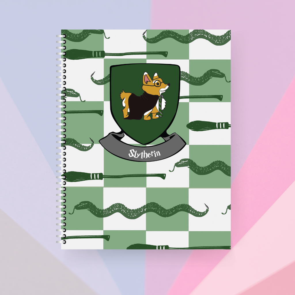 Libreta | Corgi Slytherin