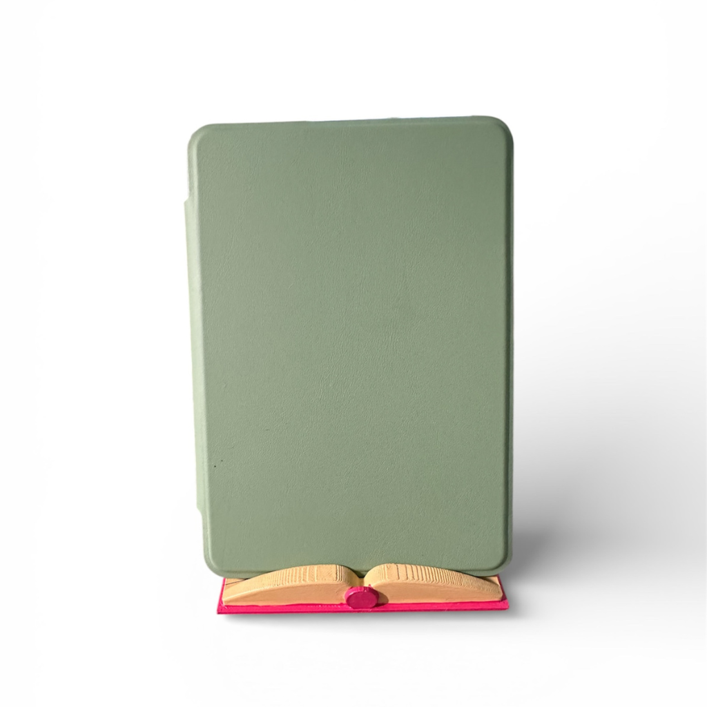 Soporte con forma de libro