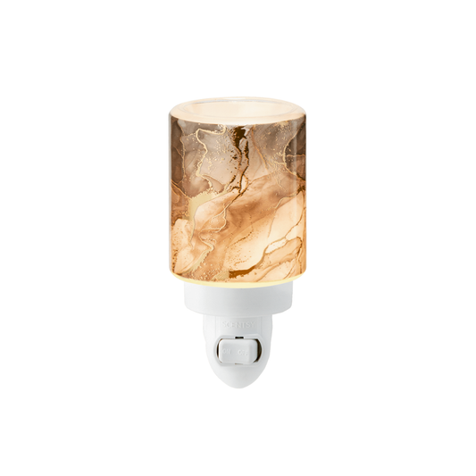 Mini Calentador Gold Cracked Marble