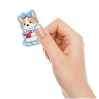 Sticker de Alicia y perritos lectores