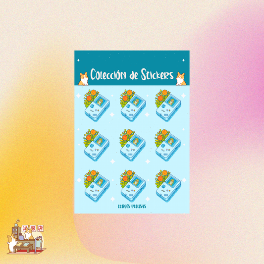 Plantilla de Stickers | Corgi Game
