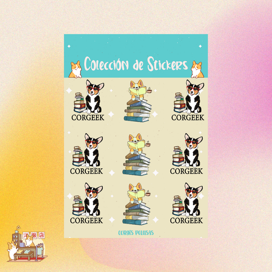 Plantilla de Stickers | Corgeek