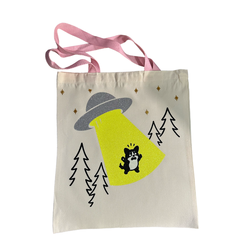 Tote Bag | Corgi abducido