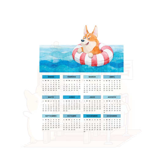 Calendario 2026 | Hora de nadar