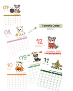 Schnauzer calendario 2026