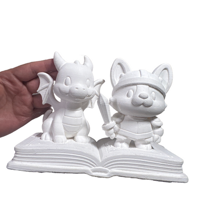 Contra un gran dragón