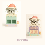 Chimenea contador de Schnauzer