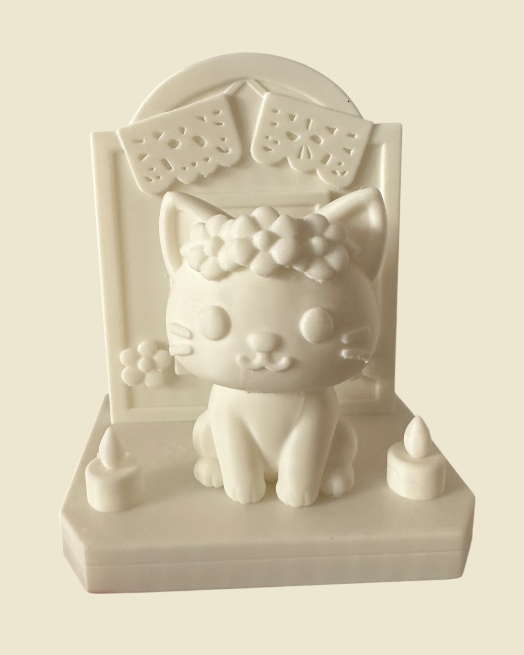 Altar del día de muertos para michis