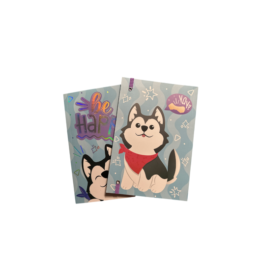 Mini Libreta de Husky