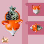 Maceta de corgi