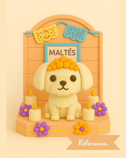 Altar del día de muertos para Maltes