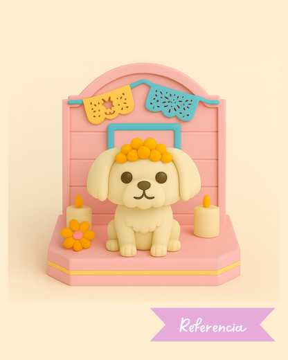 Altar del día de muertos para Maltes