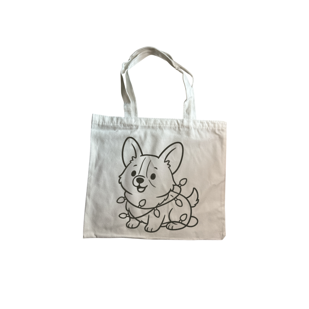 Tote Bag | Corgi enredado