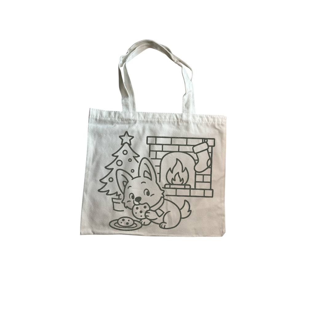 Tote Bag | Corgi robando galletas
