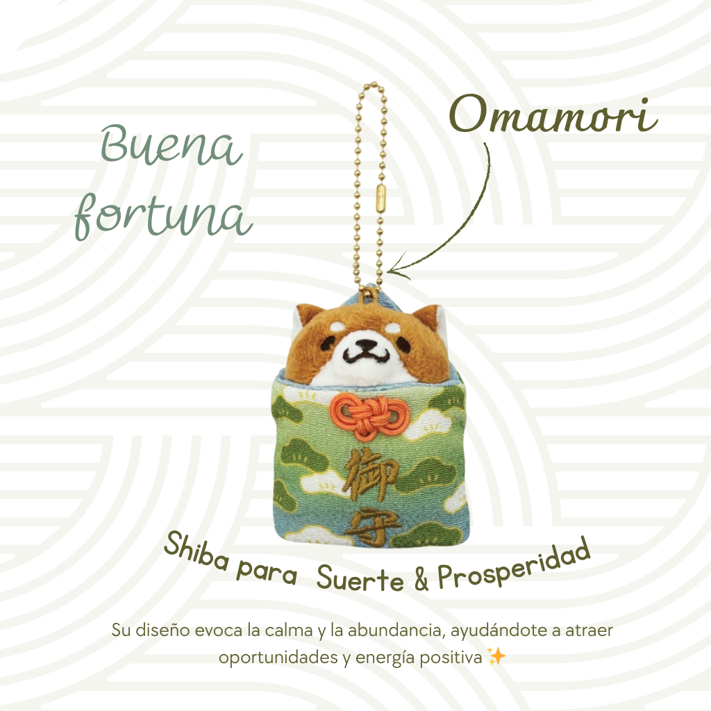 Omamori Shiba de la Fortuna