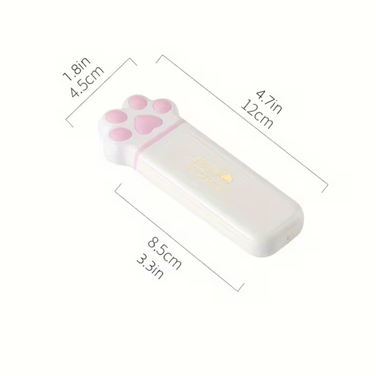 Organizador de pastillas en forma de mini patita de gato