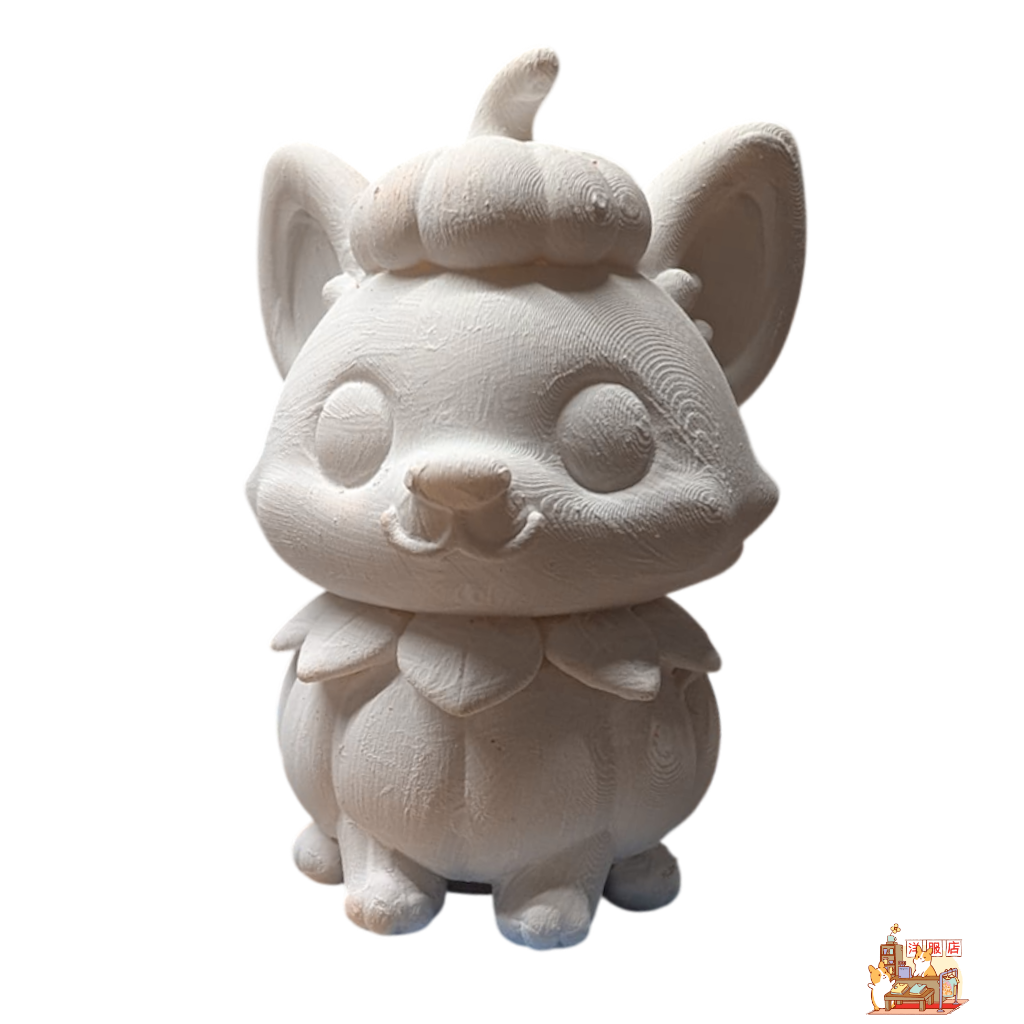 Figura para pintar | Corgi calabaza