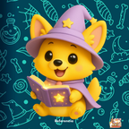 Figura para pintar | Corgi Mago