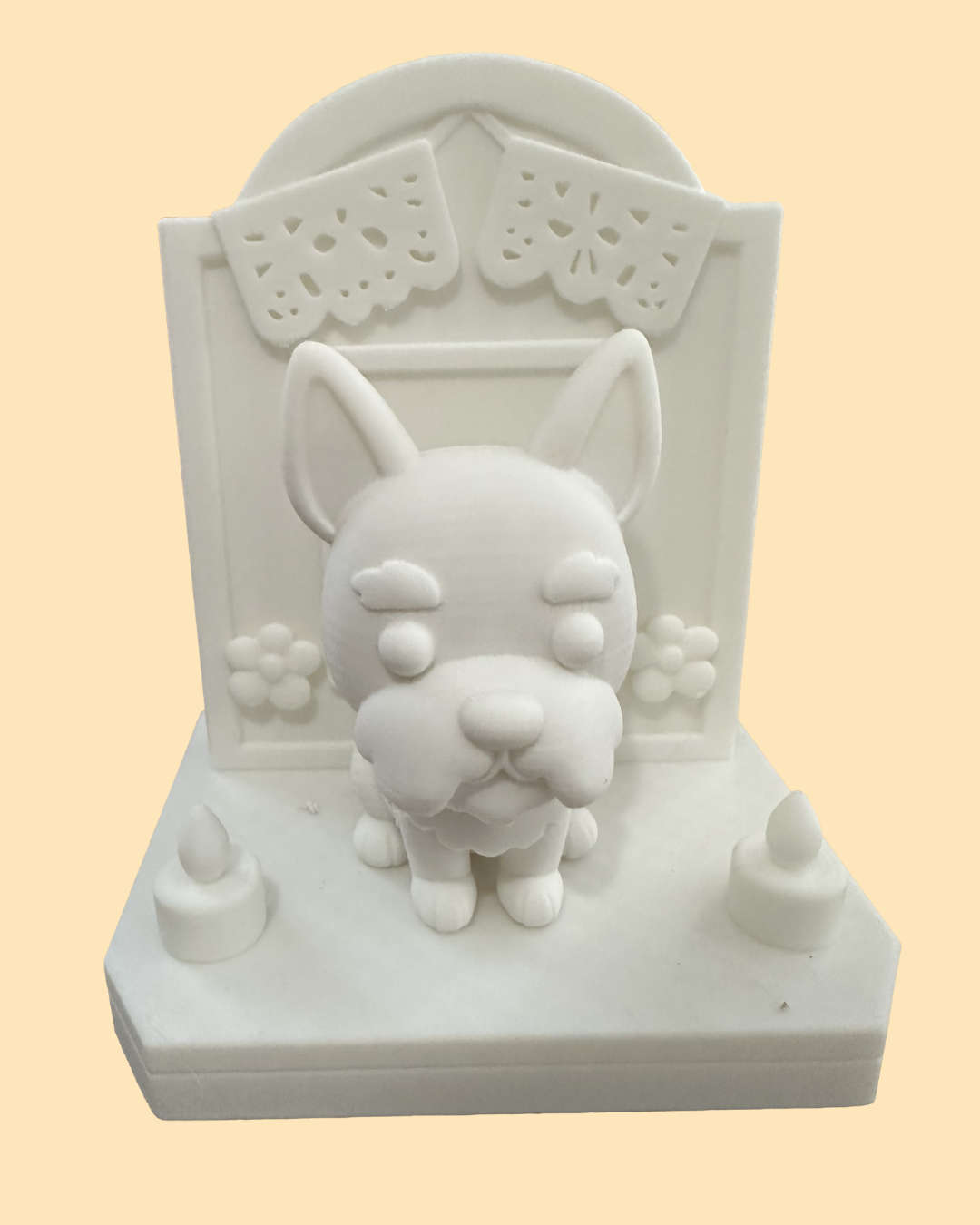 Altar del día de muertos para Scotch Terrier