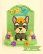 Altar del día de muertos para Scotch Terrier
