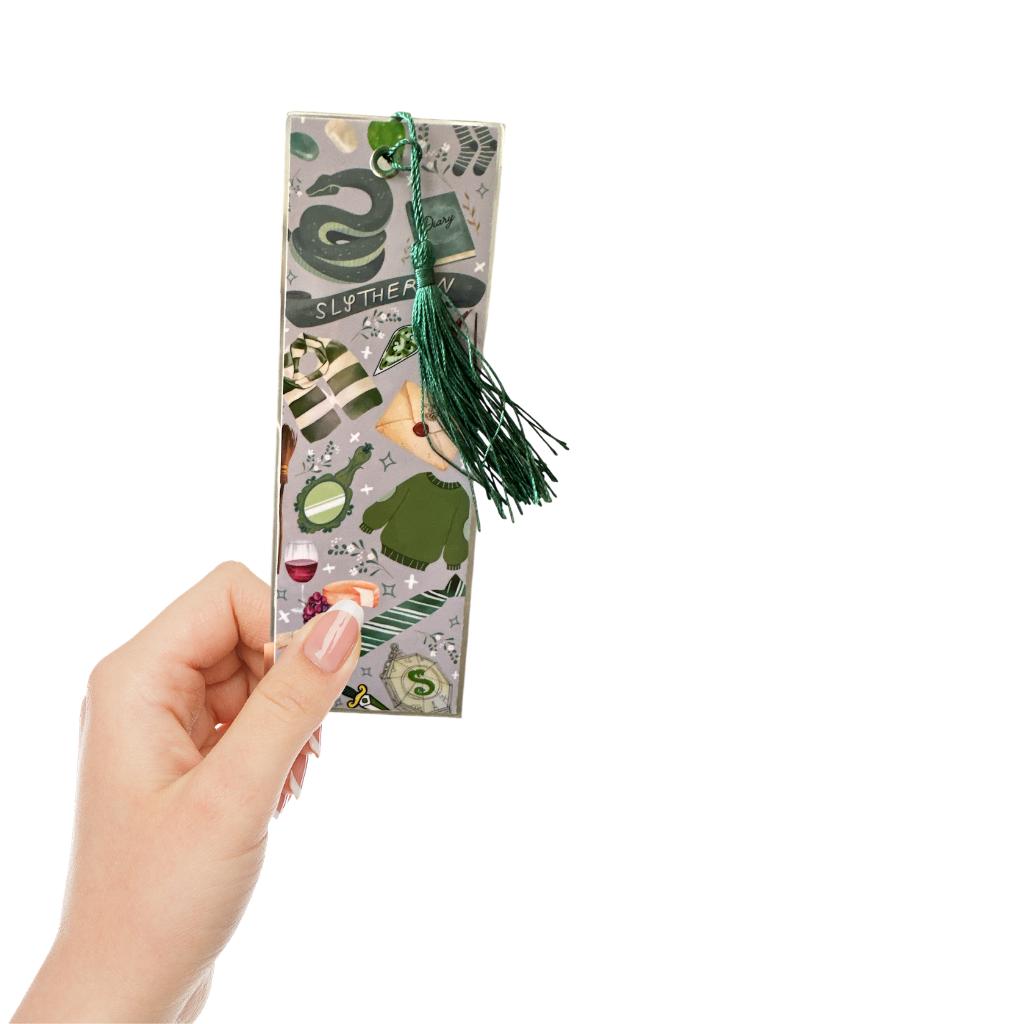 Separador de libros slytherin
