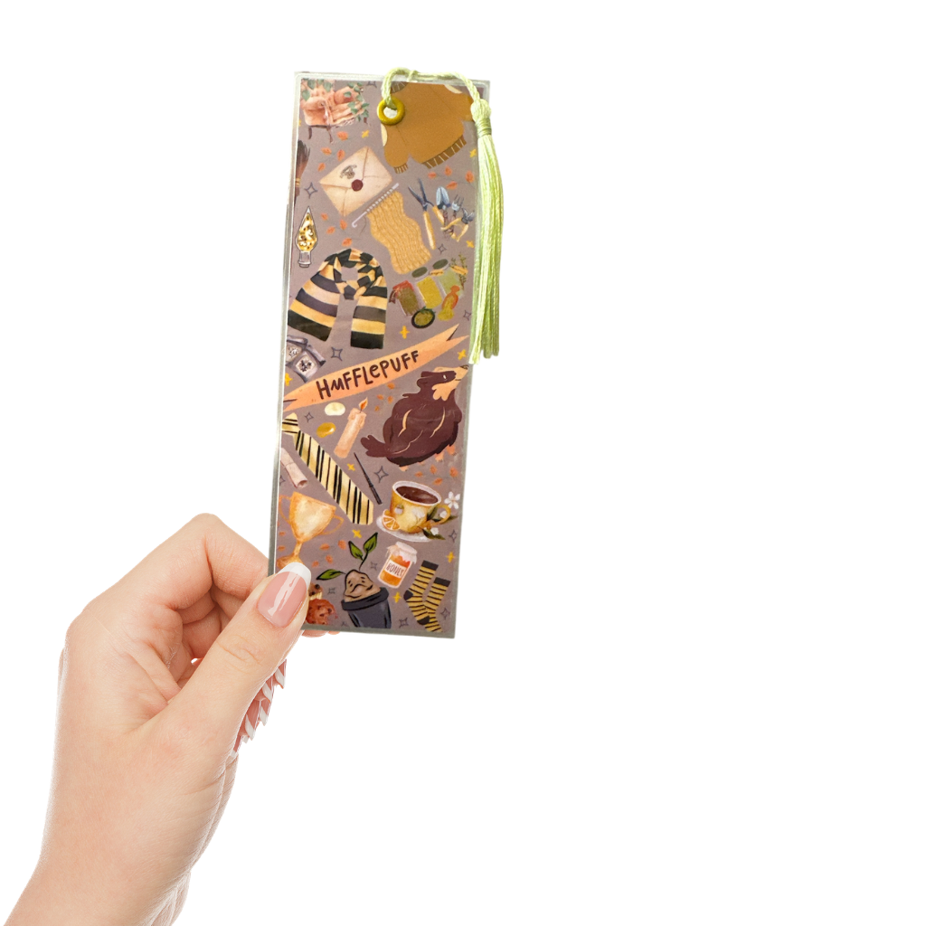 Separador de libros Hufflepuff