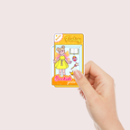 Sticker Bookish Girlie