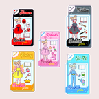 Sticker Bookish Girlie