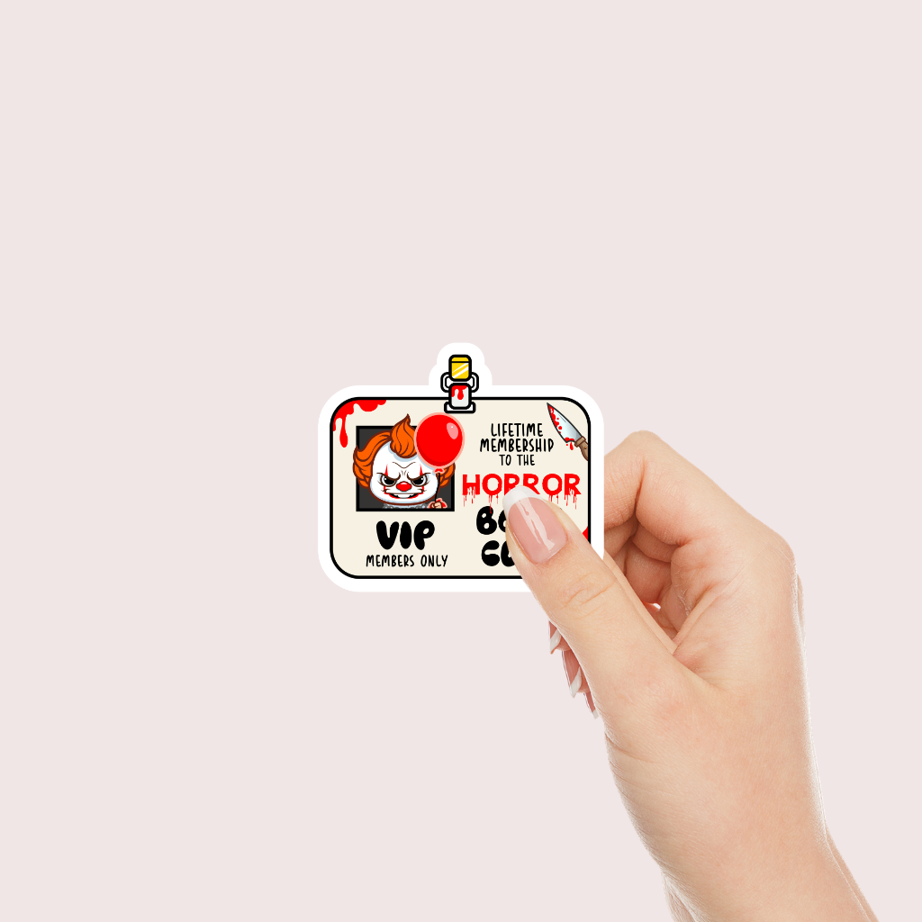 Sticker Credenciales