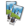 Sticker castillo vagabundo